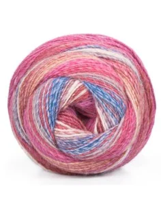 Mayflower Taormina fv. 15, Pink/abrikos/fløde/blå