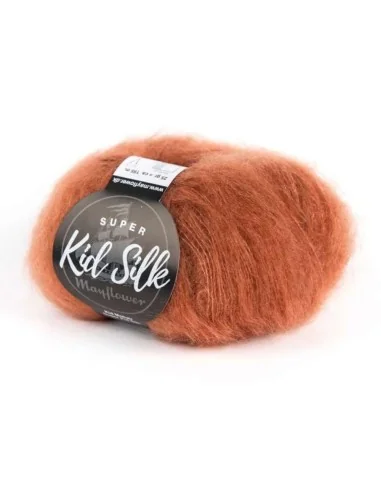 Mayflower Super Kid Silk fv. 37 Lys Brun